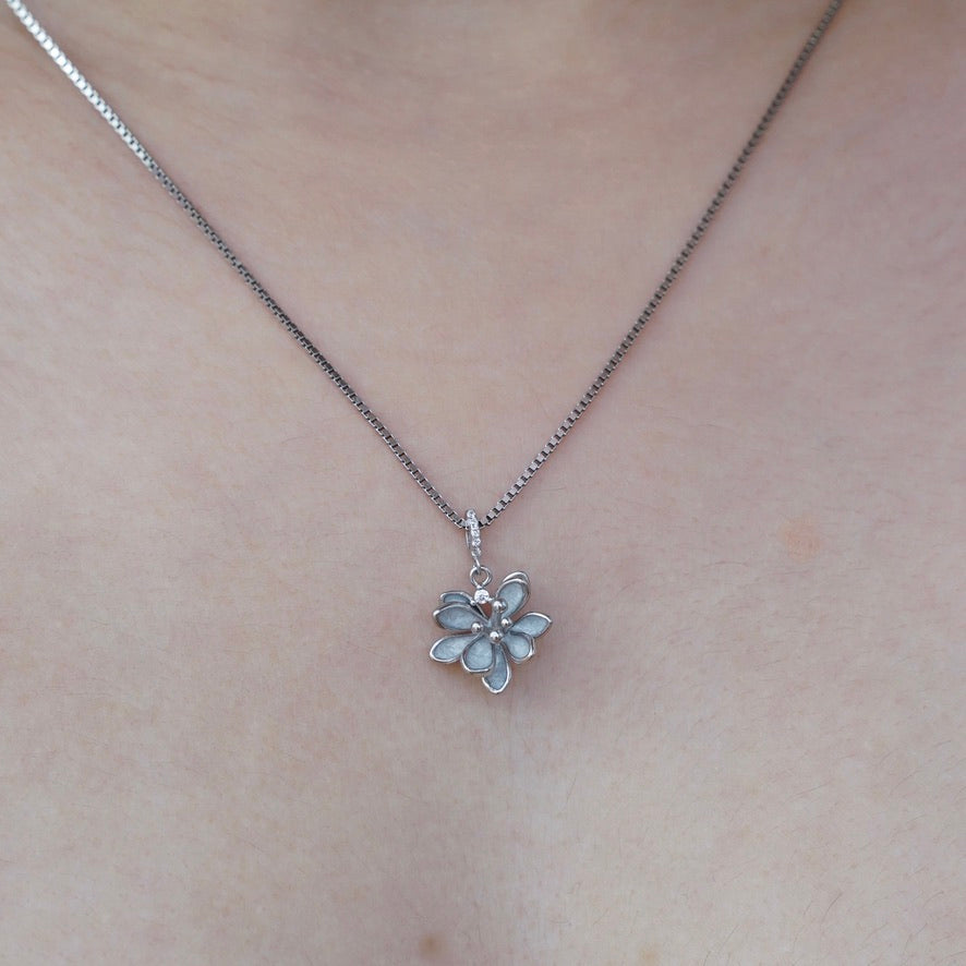 Moon Flower Pendant