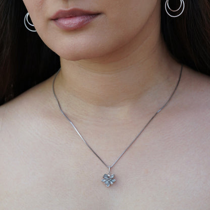 Moon Flower Pendant