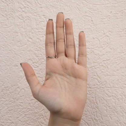 Wavy Adjustable ring