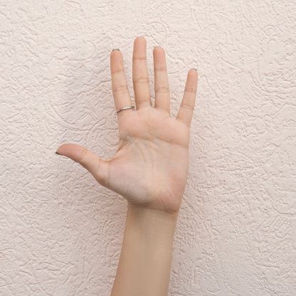 Leaf Engraved Adjustable Ring