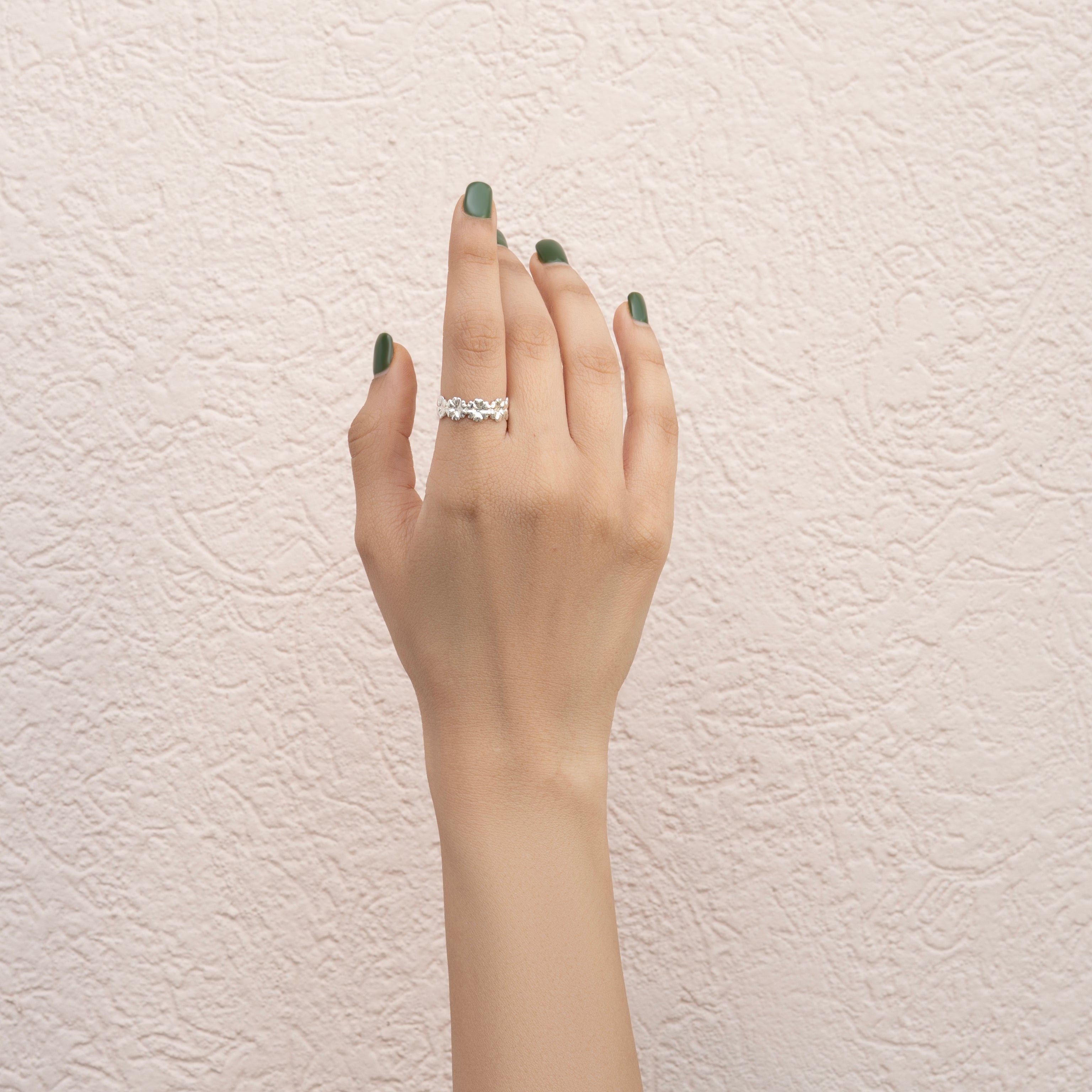 Pure Blossom Adjustable Ring