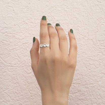 Pure Blossom Adjustable Ring