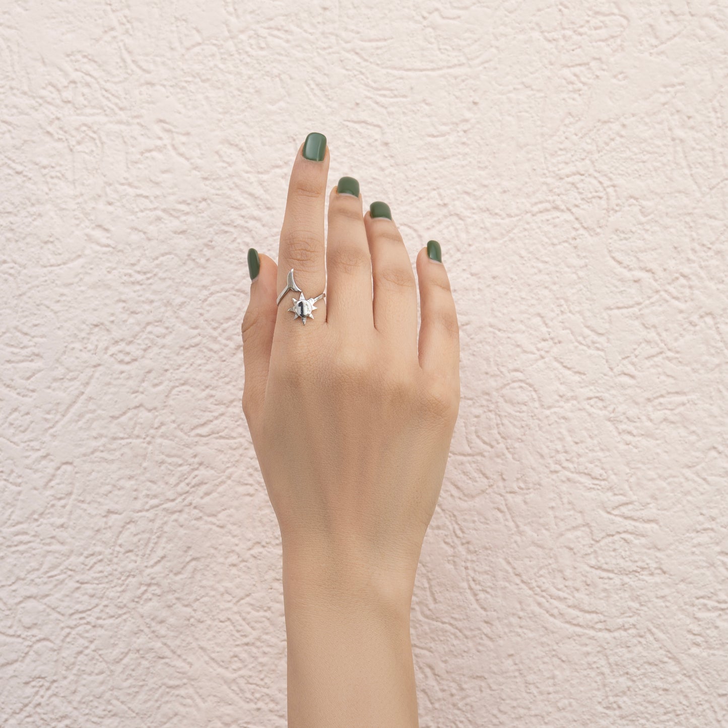 Sun&Moon Adjustable Ring