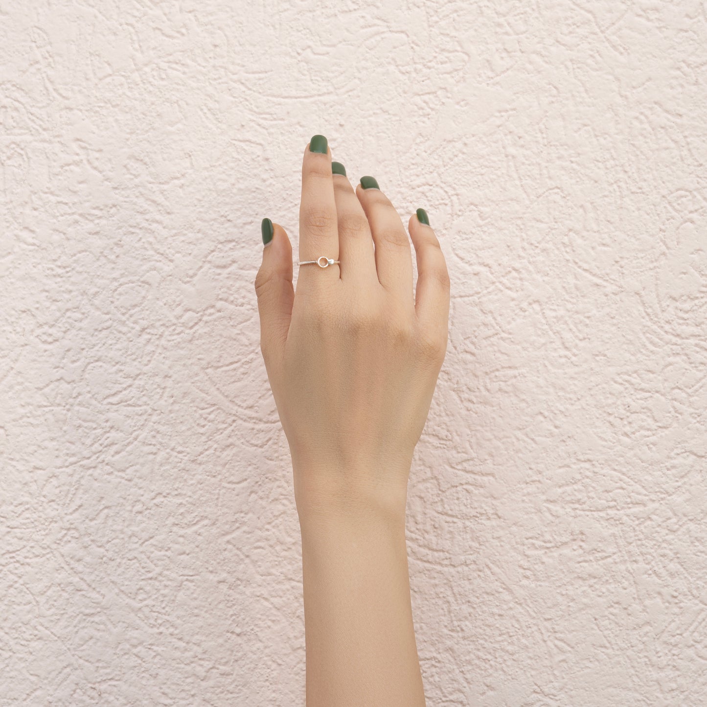 Infinity Dot Adjustable Ring