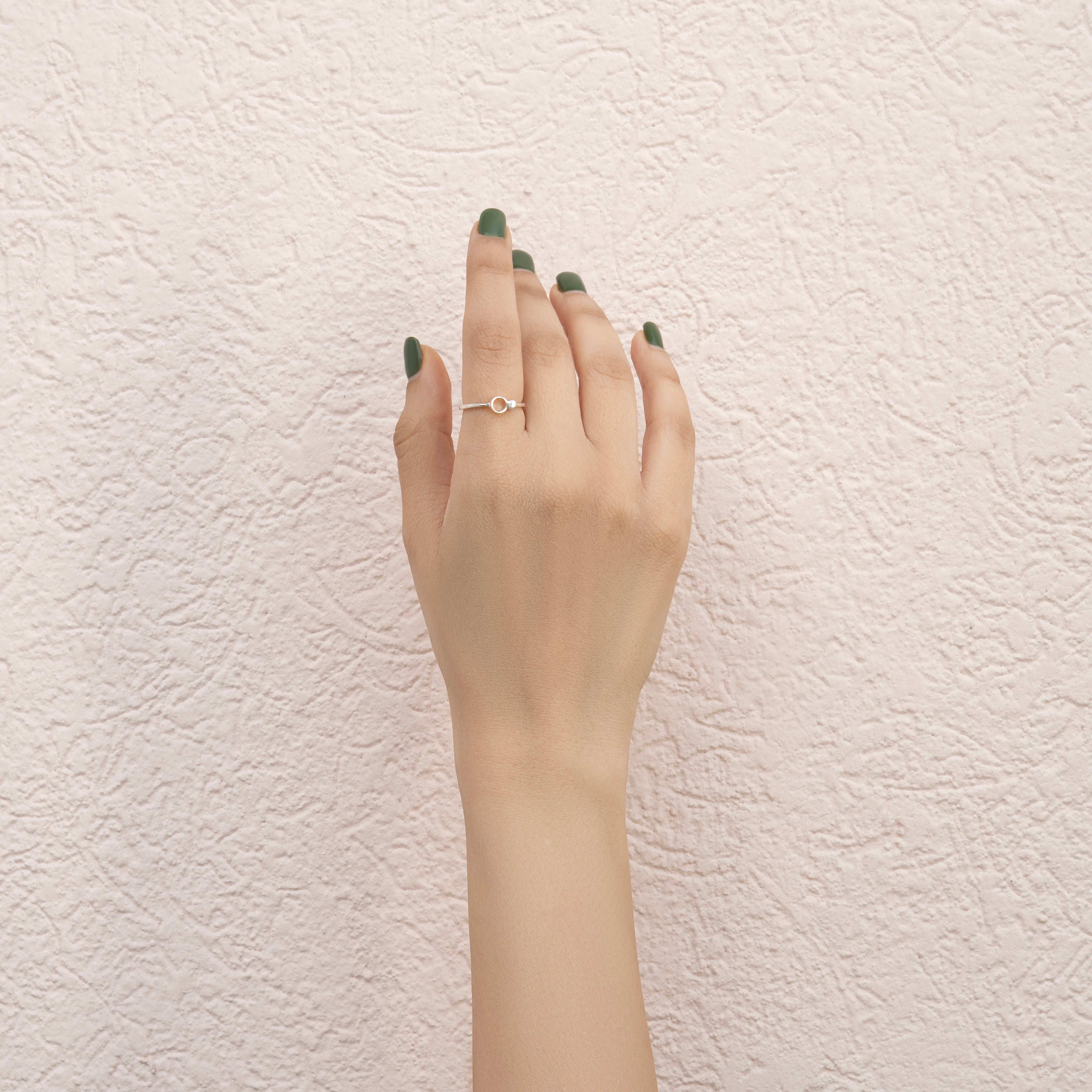 Infinity Dot Adjustable Ring