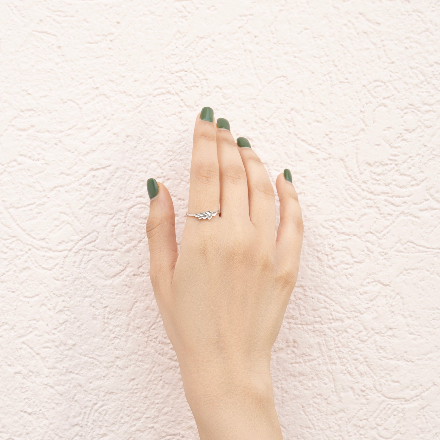 Leaf Vine Adjustable Ring