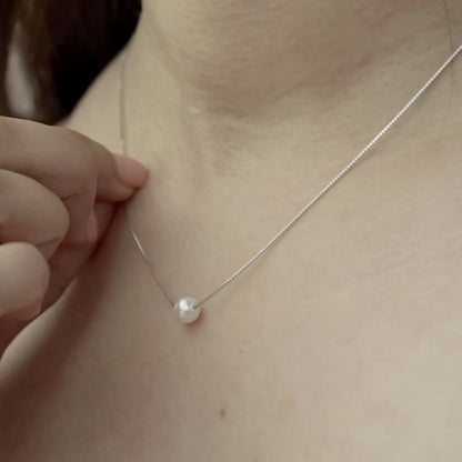 Single Pearl Necklace